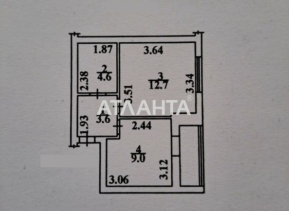 1-room apartment apartment by the address st. Sakharova (area 31 m²) - Atlanta.ua - photo 13