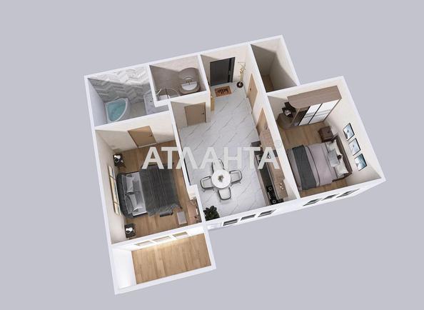 2-rooms apartment apartment by the address st. Varnenskaya (area 68 m²) - Atlanta.ua - photo 7