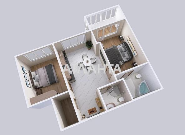2-rooms apartment apartment by the address st. Varnenskaya (area 68 m²) - Atlanta.ua - photo 8