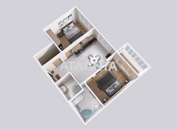 2-rooms apartment apartment by the address st. Varnenskaya (area 68 m²) - Atlanta.ua - photo 9