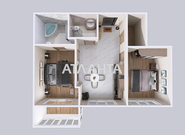 2-rooms apartment apartment by the address st. Varnenskaya (area 68 m²) - Atlanta.ua - photo 10