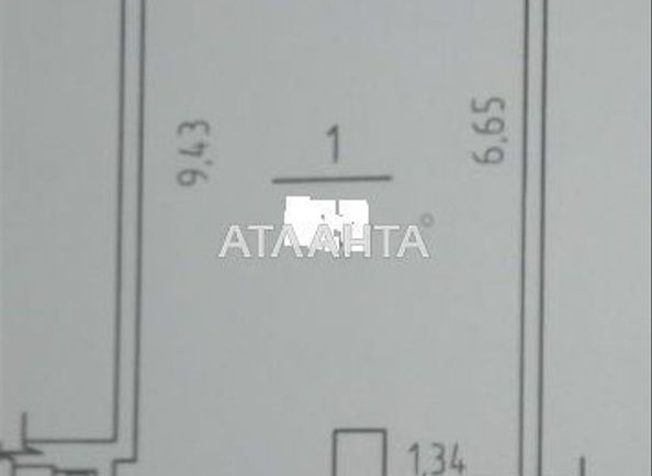 1-комнатная квартира по адресу Шевченко пр. (площадь 38 м²) - Atlanta.ua - фото 11