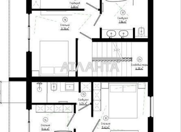 3-комнатная квартира по адресу ул. Посмитного (площадь 140 м²) - Atlanta.ua - фото 11