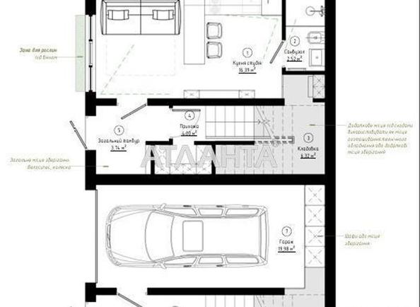 2-rooms apartment apartment by the address st. Posmitnogo (area 107,9 m²) - Atlanta.ua - photo 29