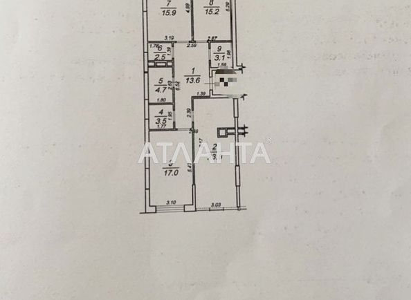 3-rooms apartment apartment by the address st. Zhemchuzhnaya (area 99,3 m²) - Atlanta.ua - photo 2