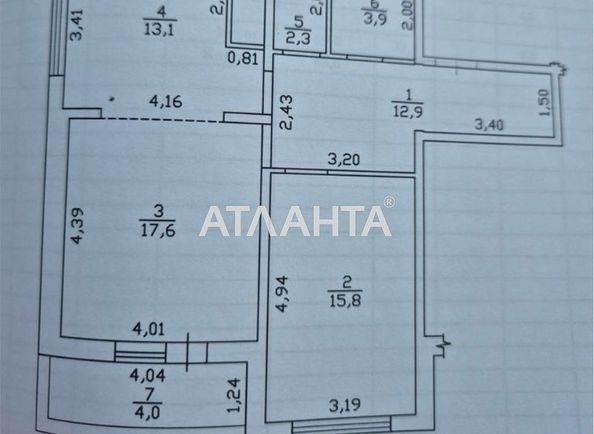 2-кімнатна квартира за адресою вул. Варненська (площа 70 м²) - Atlanta.ua - фото 5
