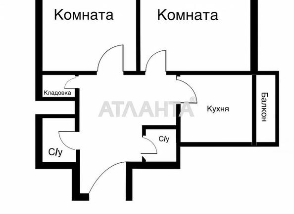 2-комнатная квартира по адресу ул. Грушевского Михаила (площадь 55,7 м²) - Atlanta.ua - фото 9