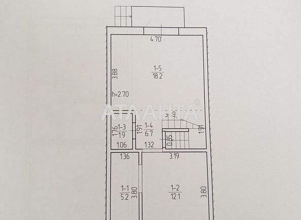 Будинок за адресою вул. Яворницького (площа 110 м²) - Atlanta.ua - фото 13