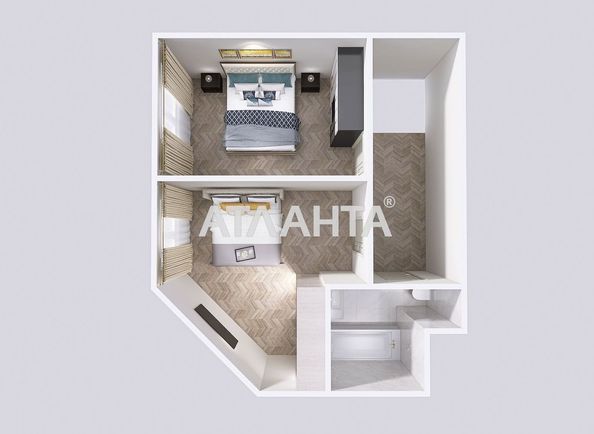 Багатокімнатна квартира за адресою вул. Відпочинку (площа 103,7 м²) - Atlanta.ua - фото 14