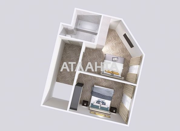 Багатокімнатна квартира за адресою вул. Відпочинку (площа 103,7 м²) - Atlanta.ua - фото 16