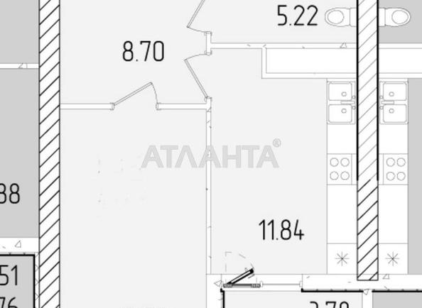 1-кімнатна квартира за адресою вул. Краснова (площа 41,5 м²) - Atlanta.ua - фото 5