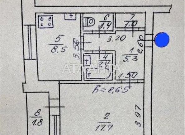 1-room apartment apartment by the address st. Velichkovskogo (area 38,7 m²) - Atlanta.ua - photo 24