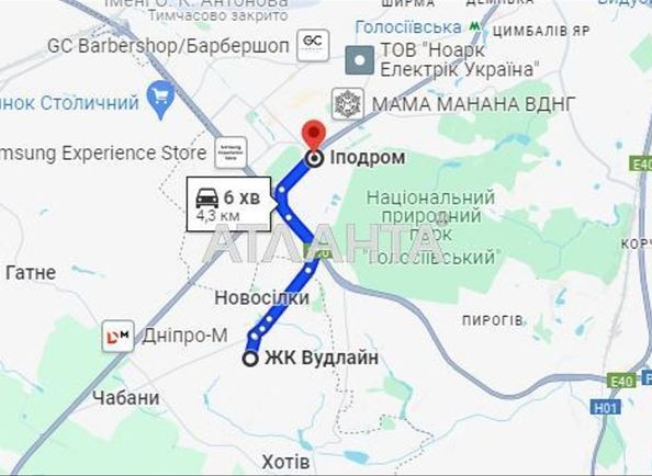 1-кімнатна квартира за адресою вул. Лісова (площа 42 м²) - Atlanta.ua - фото 21