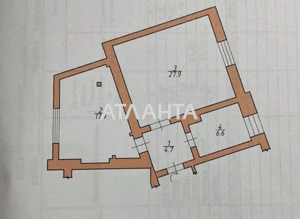 1-кімнатна квартира за адресою вул. Хмельницького Богдана (площа 57,1 м²) - Atlanta.ua - фото 15