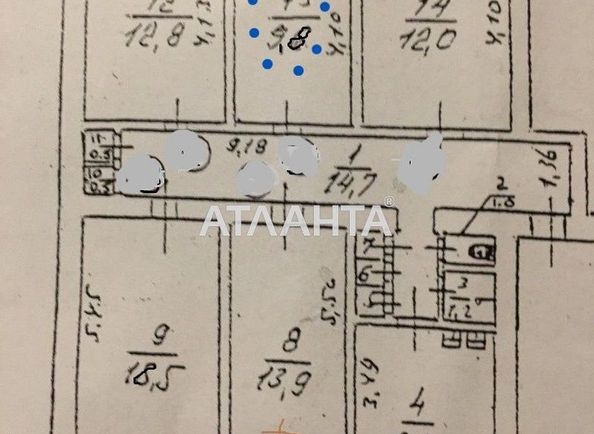 Коммунальная квартира по адресу ул. Воробьева ак. (площадь 9,8 м²) - Atlanta.ua - фото 11