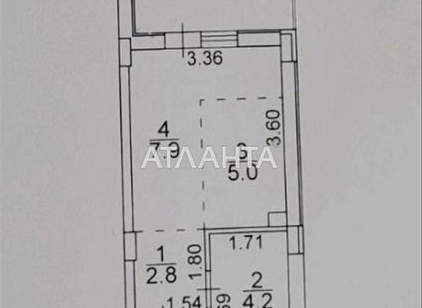 1-комнатная квартира по адресу ул. Бочарова ген. (площадь 22 м²) - Atlanta.ua - фото 9