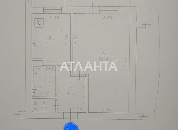 1-room apartment apartment by the address st. Bocharova gen (area 36,6 m²) - Atlanta.ua - photo 12