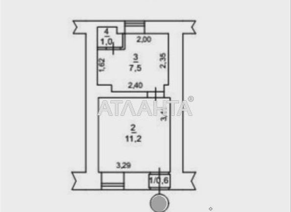 1-room apartment apartment by the address st. Lazareva adm Lazareva (area 20,5 m²) - Atlanta.ua - photo 4