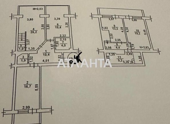 4+-rooms apartment apartment by the address st. Tairova (area 178 m²) - Atlanta.ua - photo 16