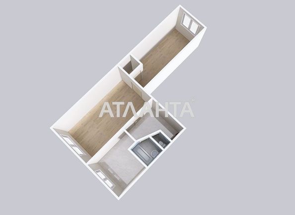 2-комнатная квартира по адресу ул. Петрова ген. (площадь 45 м²) - Atlanta.ua - фото 18