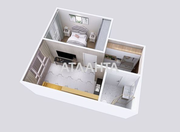 1-room apartment apartment by the address st. Geroev Maydana (area 37,5 m²) - Atlanta.ua - photo 10