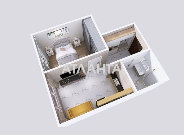 1-room apartment apartment by the address st. Geroev Maydana (area 37,5 m²) - Atlanta.ua - photo 12
