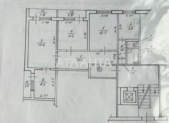 4+-rooms apartment apartment by the address st. Pasechnaya ul (area 79,6 m²) - Atlanta.ua - photo 13