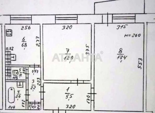 2-rooms apartment apartment by the address st. Balkovskaya Frunze (area 49 m²) - Atlanta.ua - photo 9