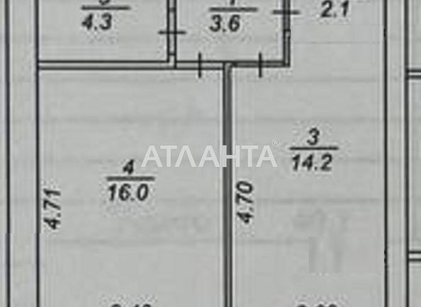 1-кімнатна квартира за адресою вул. Промислова (площа 41 м²) - Atlanta.ua - фото 23