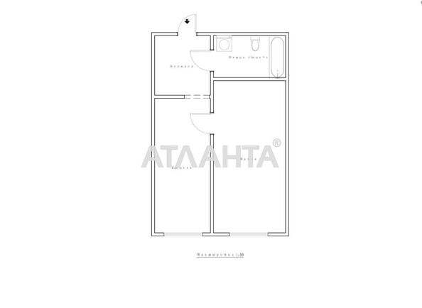 1-room apartment apartment by the address st. Mashinostroitelnaya (area 36 m²) - Atlanta.ua - photo 34