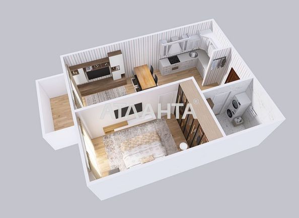 1-room apartment apartment by the address st. Rudnenska (area 49,7 m²) - Atlanta.ua - photo 15