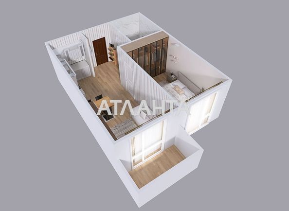 1-room apartment apartment by the address st. Rudnenska (area 49,7 m²) - Atlanta.ua - photo 18
