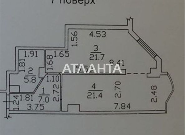 1-комнатная квартира по адресу Фонтанская дор. (площадь 55,9 м²) - Atlanta.ua - фото 3