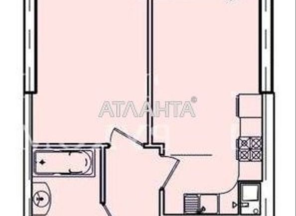 1-room apartment apartment by the address st. Genuezskaya (area 42 m²) - Atlanta.ua - photo 2
