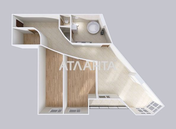 2-комнатная квартира по адресу ул. Тенистая (площадь 136 м²) - Atlanta.ua - фото 16