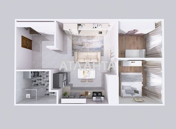 2-кімнатна квартира за адресою вул. Макаренка (площа 60 м²) - Atlanta.ua - фото 12