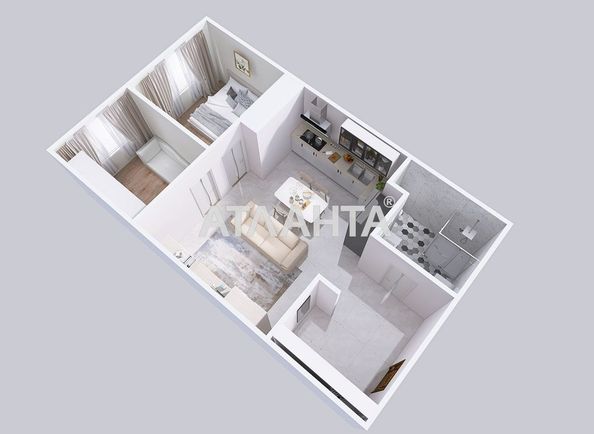 2-кімнатна квартира за адресою вул. Макаренка (площа 60 м²) - Atlanta.ua - фото 14