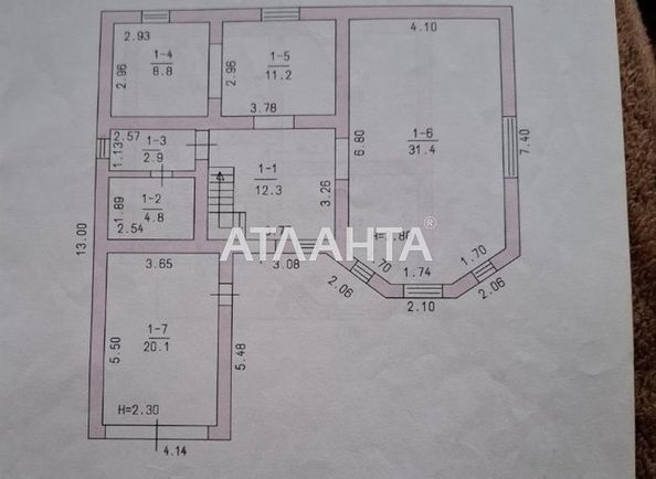 Будинок за адресою вул. Затишна (площа 145 м²) - Atlanta.ua - фото 45
