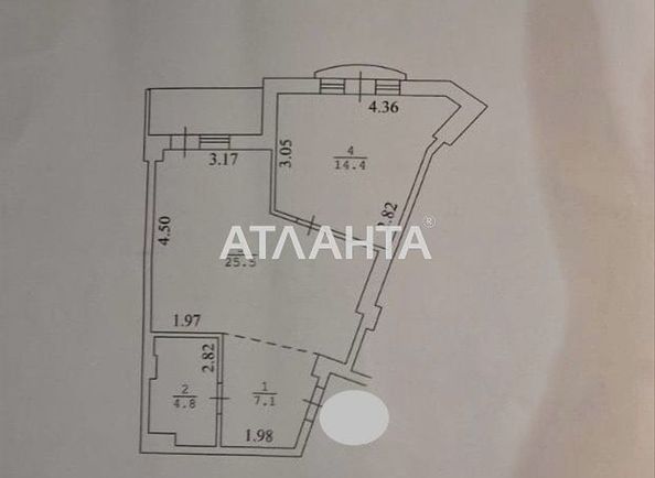1-room apartment apartment by the address st. Vannyy per (area 56,3 m²) - Atlanta.ua - photo 9