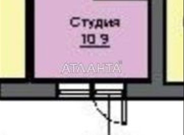 1-комнатная квартира по адресу Строительный пер. (площадь 13,4 м²) - Atlanta.ua - фото 9