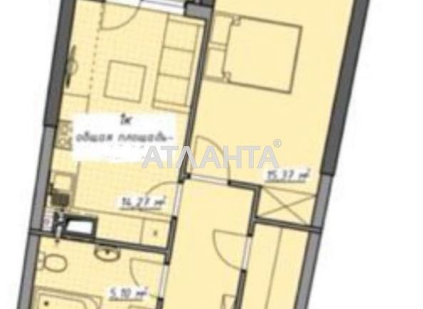 1-комнатная квартира по адресу Курортный пер. (площадь 45,5 м²) - Atlanta.ua - фото 2