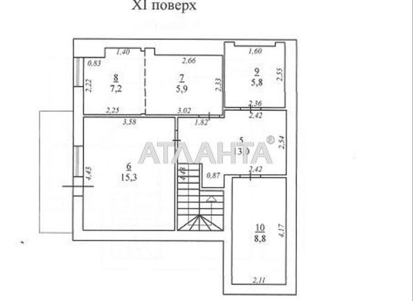 3-комнатная квартира по адресу ул. Софиевская (площадь 112,3 м²) - Atlanta.ua - фото 29