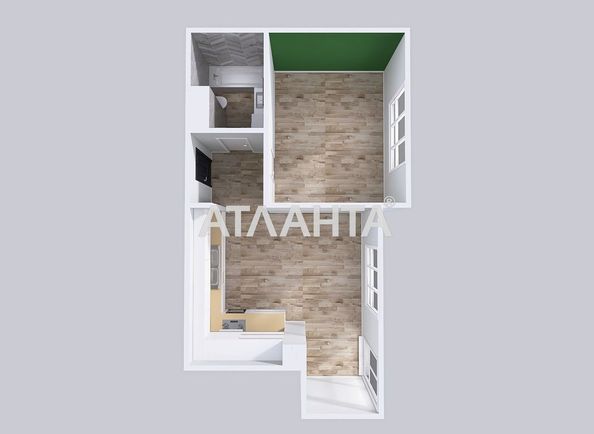 1-room apartment apartment by the address st. Optimisticheskaya (area 44 m²) - Atlanta.ua - photo 25