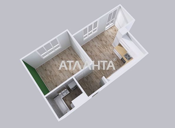 1-room apartment apartment by the address st. Optimisticheskaya (area 44 m²) - Atlanta.ua - photo 26