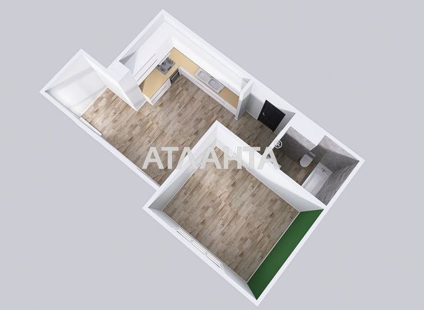 1-room apartment apartment by the address st. Optimisticheskaya (area 44 m²) - Atlanta.ua - photo 27