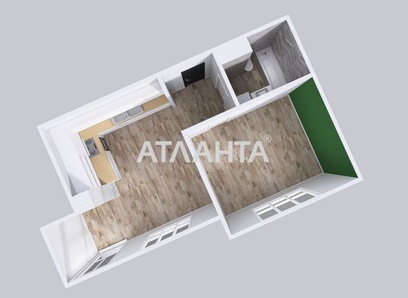 1-room apartment apartment by the address st. Optimisticheskaya (area 44 m²) - Atlanta.ua - photo 28