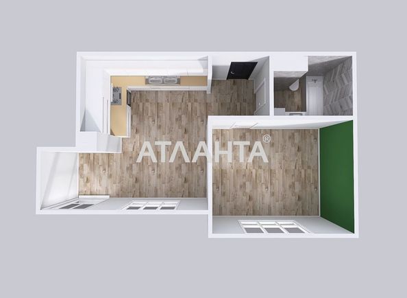 1-room apartment apartment by the address st. Optimisticheskaya (area 44 m²) - Atlanta.ua - photo 29