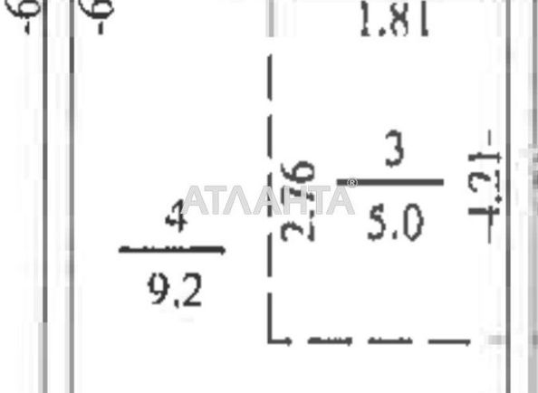 1-кімнатна квартира за адресою вул. Радісна (площа 21,7 м²) - Atlanta.ua - фото 12