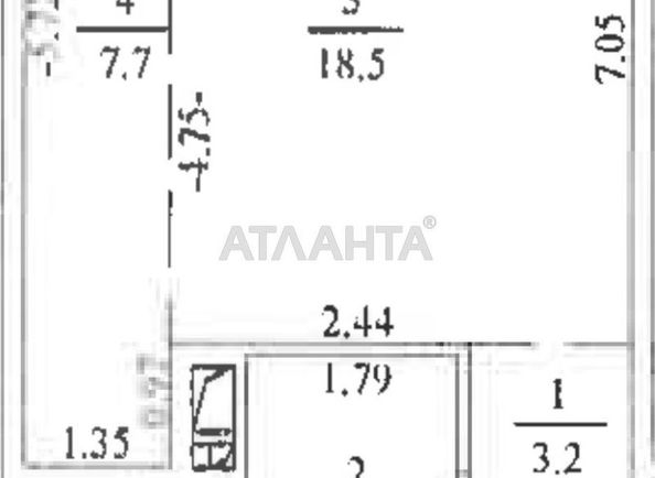 1-кімнатна квартира за адресою вул. Радісна (площа 33 м²) - Atlanta.ua - фото 12