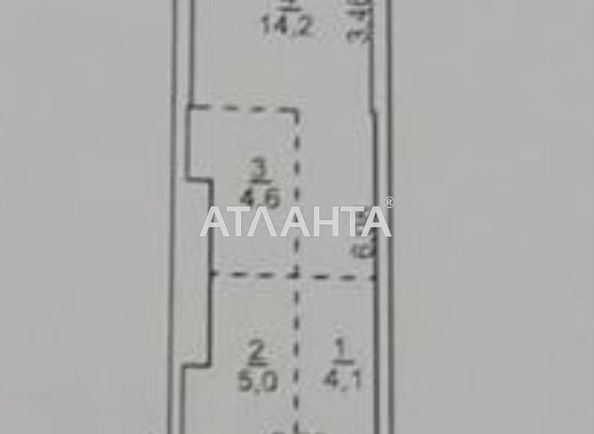1-кімнатна квартира за адресою вул. Генуезька (площа 29,1 м²) - Atlanta.ua - фото 11